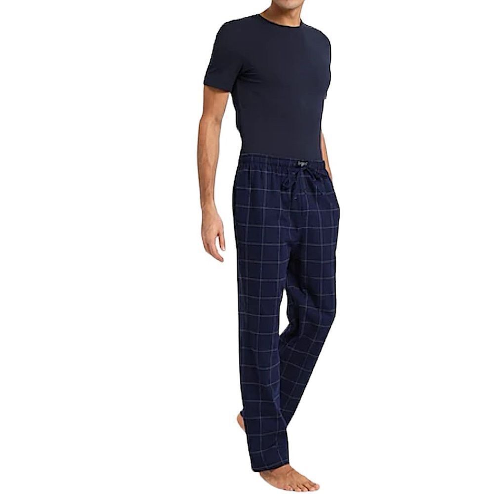 Polo Ralph Lauren Men’s Blue Plaid Pajama Pants Cotton Poplin Size Small